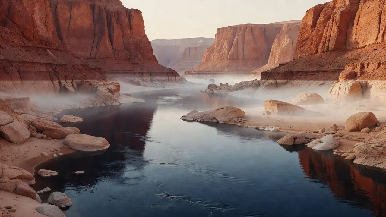 River Through Stone